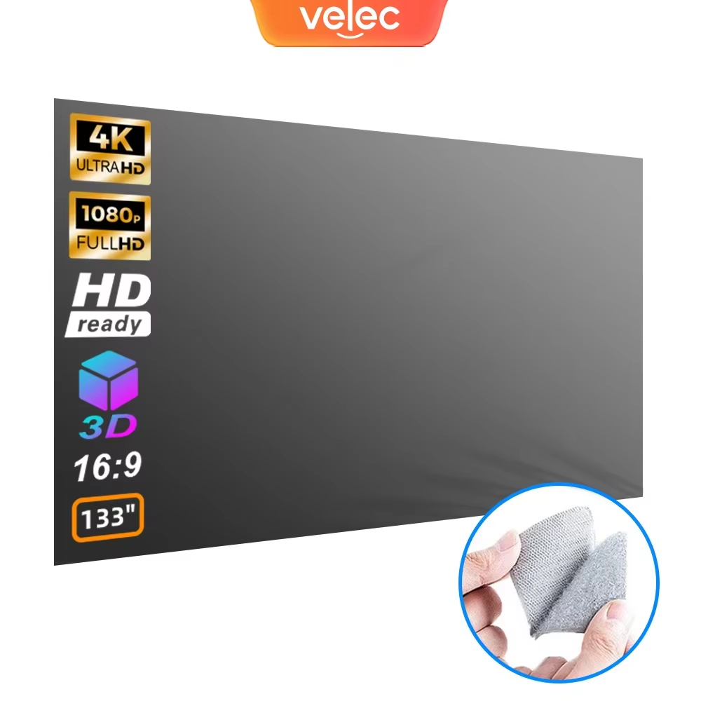 Mini Projector Portable - ユニバーサルプロジェクタースクリーン 80/100/120 インチ ポータブル折りたたみスタンド しわ防止クイックセットアップ 家庭用屋外映画アクセサリー