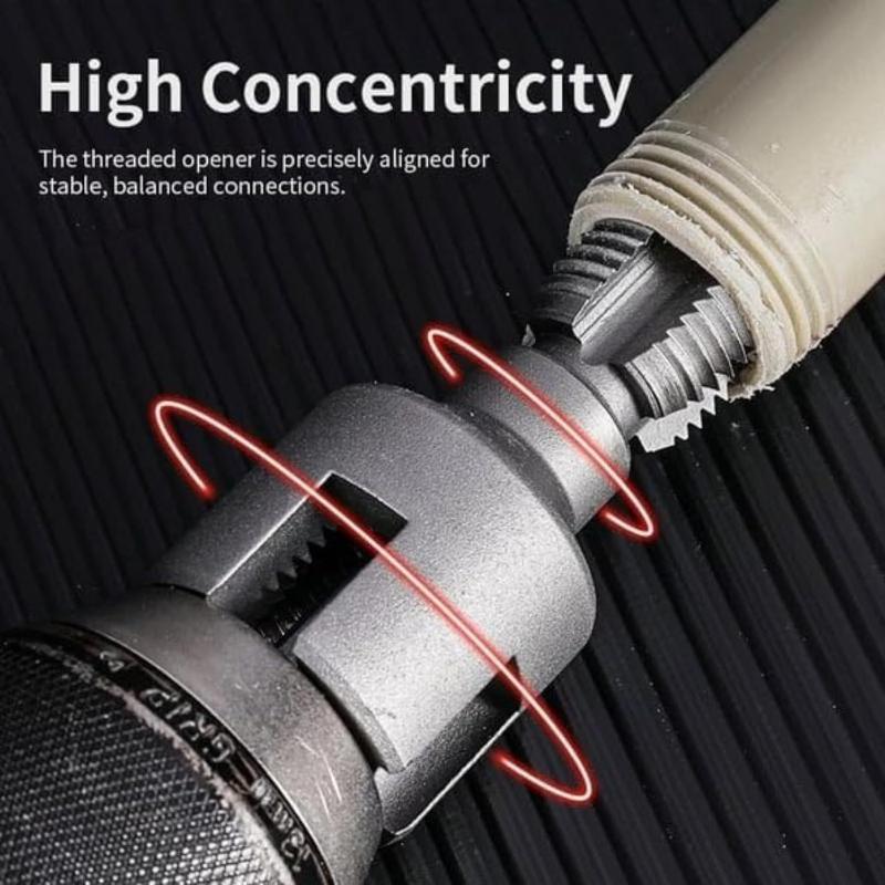 1セットパイプねじ切り工具一体型内外管ねじ切り工具電動ドリル - Electro Gadgets のレビューと価格