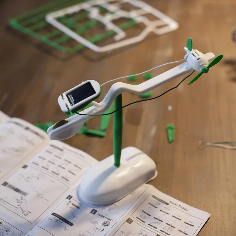 ソーラーパワーロボットキット,パズル,ファン,車のおもちゃ, - Electronics Gadgets For Kids のレビューと価格