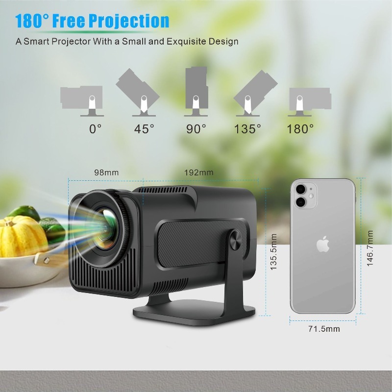 オリジナルHY320miniポータブルプロジェクター ミニホ - Mini Projector Portable のレビューと価格