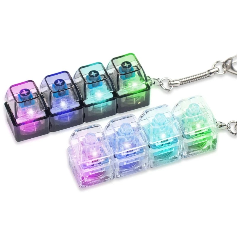 、/LEDキーボードキーホルダーフィジェットトイ、クリスタル - Electronics Gadgets For Kids のレビューと価格