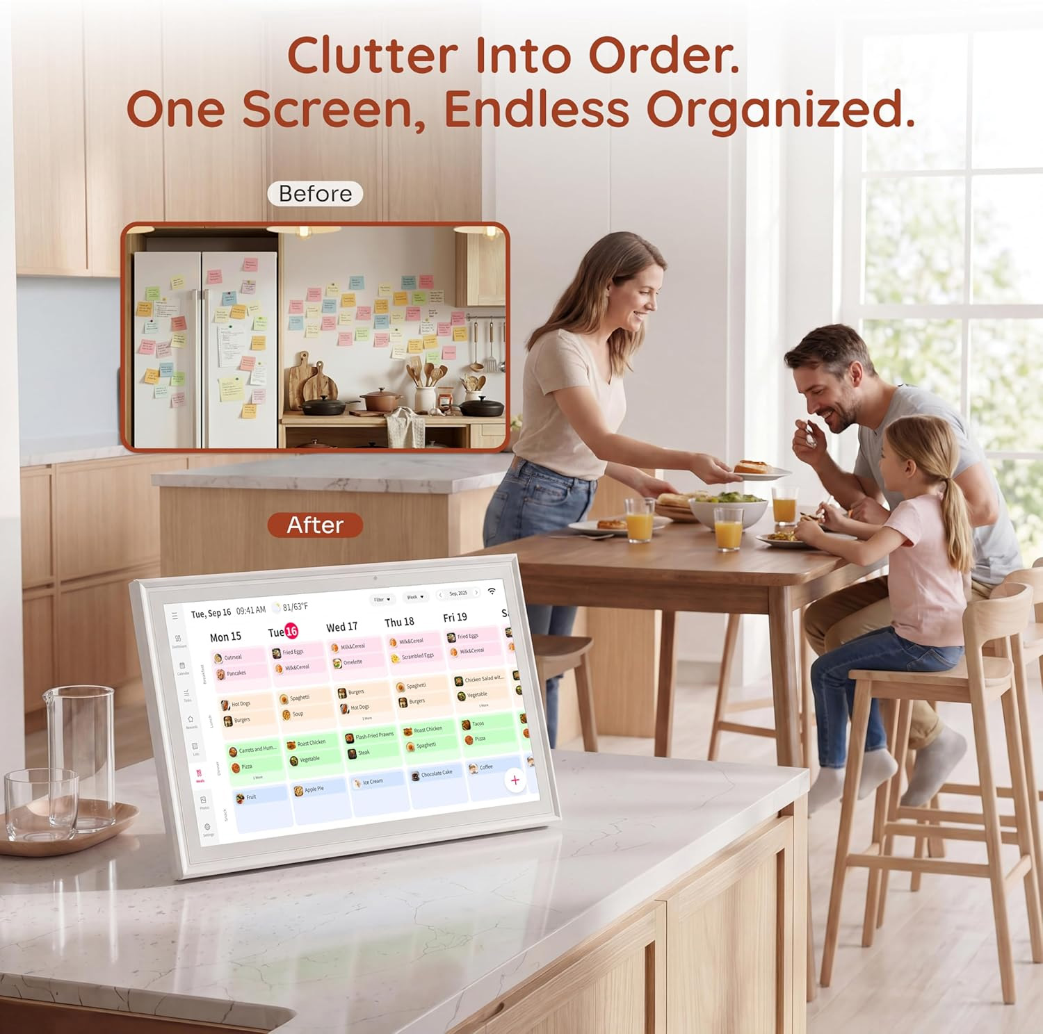 AHXJKA10.1インチタッチスクリーンWiFiデジタルフ - Digital Photo Frame Wifi のレビューと価格