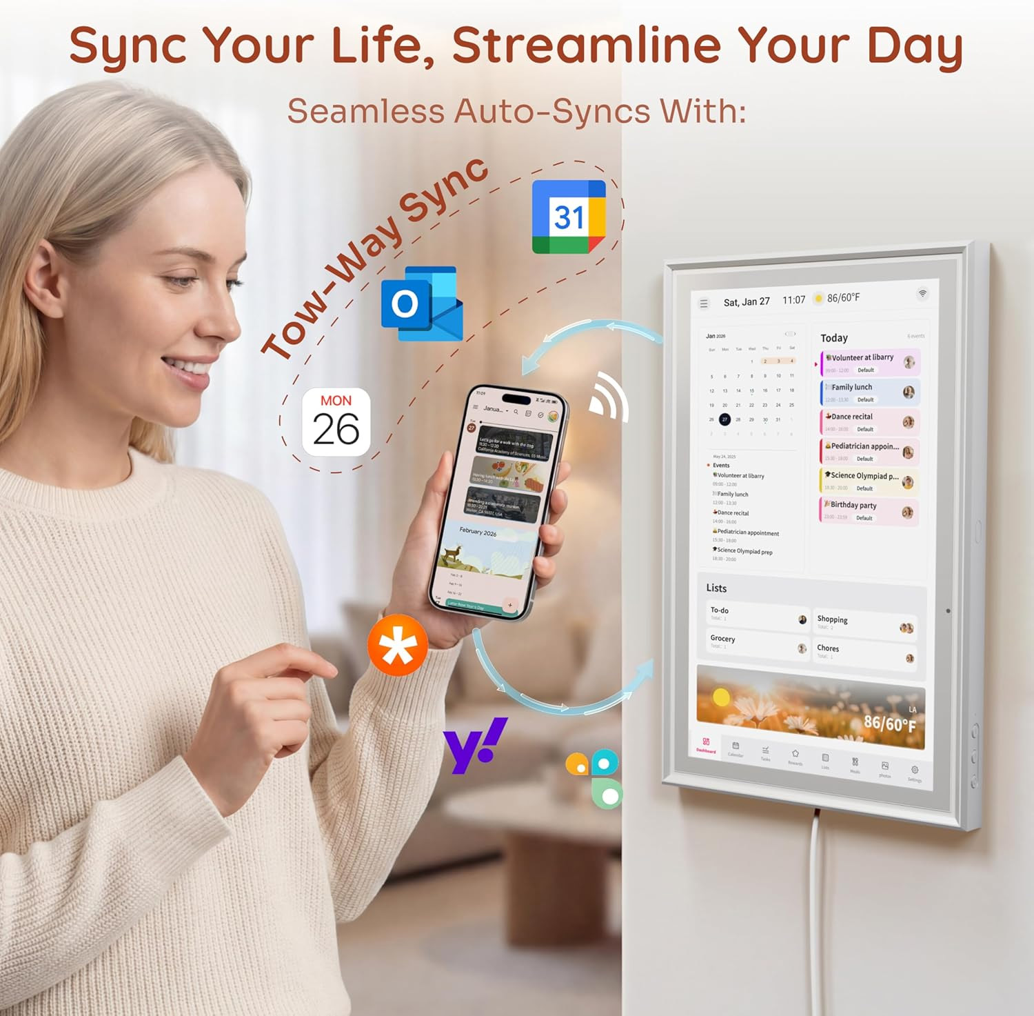 AHXJKA10.1インチタッチスクリーンWiFiデジタルフ - Digital Photo Frame Wifi のレビューと価格
