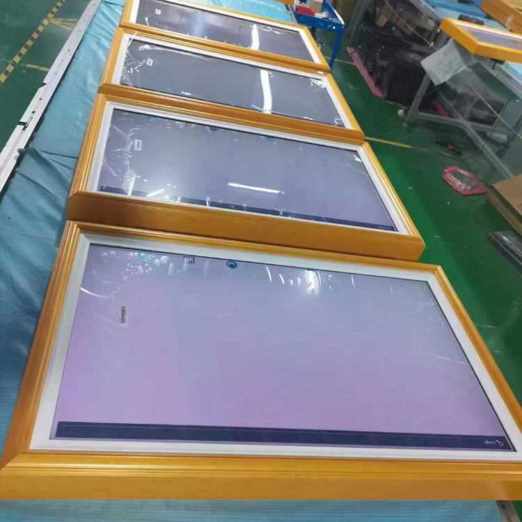 32インチスマート木製デジタルフォトフレーム 1920*10 - Digital Photo Frame Wifi のレビューと価格