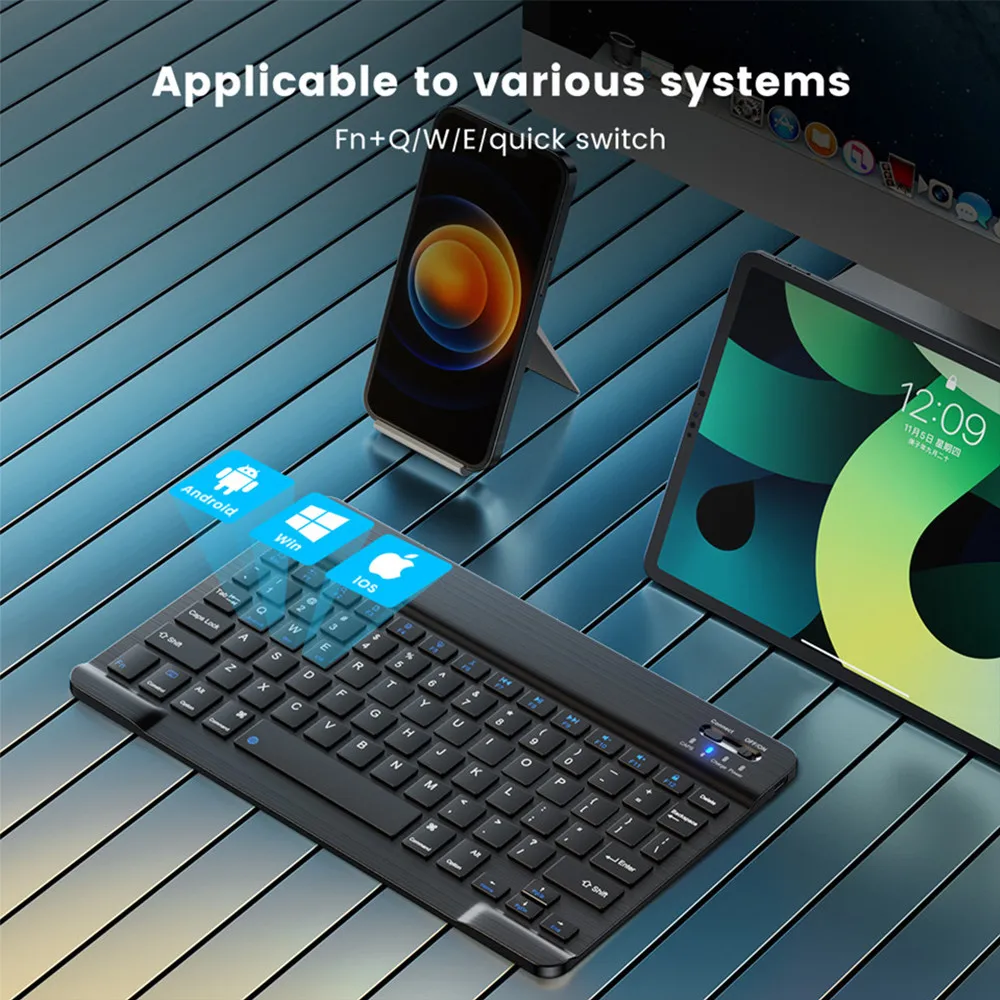 新しい 2025 Bluetooth ワイヤレスキーボードマ - Wireless Keyboard Mini のレビューと価格