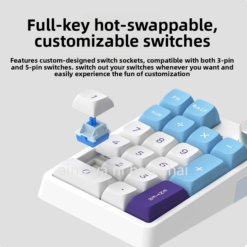 Kzzi K20 ミニキーパッド 3 モード Bluetoo - Wireless Keyboard Mini のレビューと価格