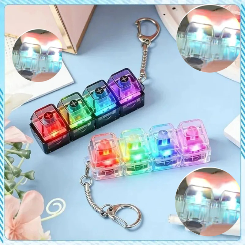 LEDキーボードキーホルダー ///フィジェットトイ クリス - Electronics Gadgets For Kids のレビューと価格