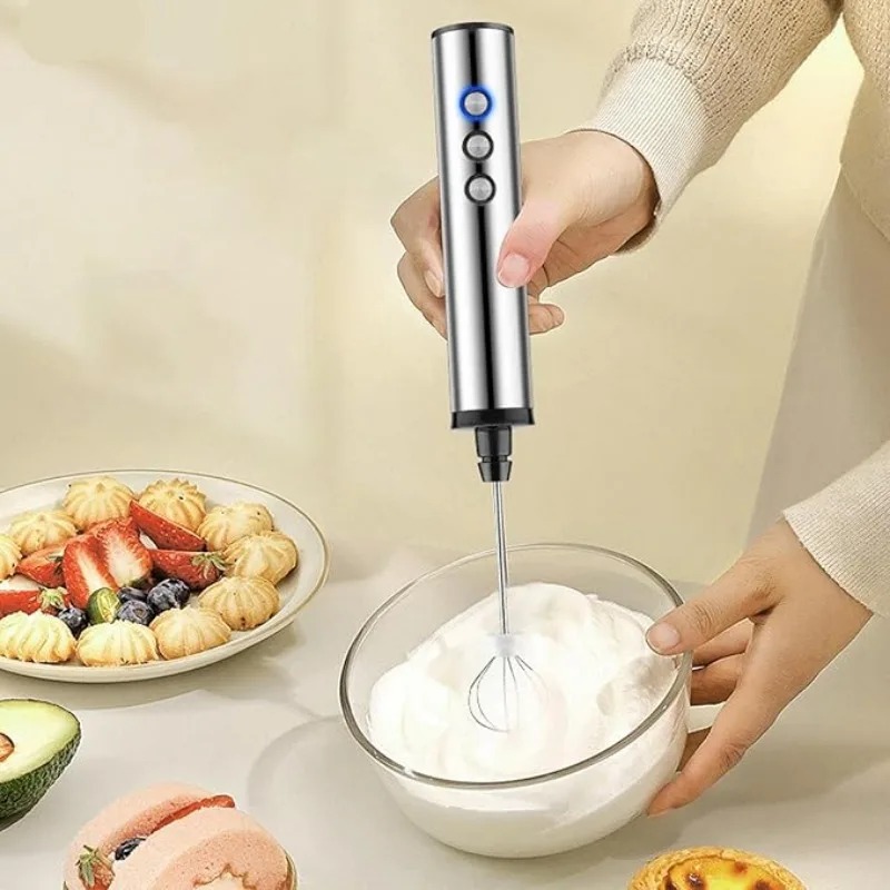 マグパイ3in1ハンドヘルド電動ミルク泡立て器ドリンクミキサ - Electro Gadgets のレビューと価格