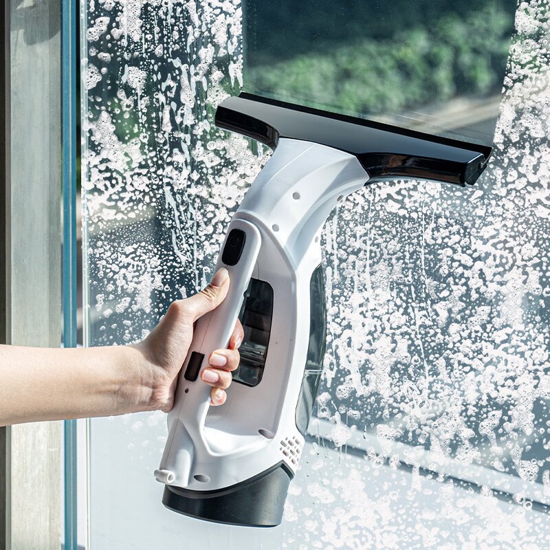 2000Pa ハンドヘルド窓掃除機コードレス電動ガラスクリー - Electro Gadgets のレビューと価格