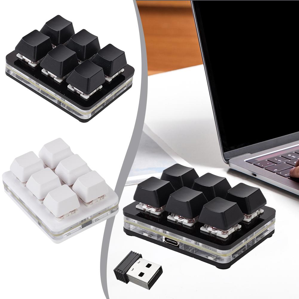 ミニ 6 キーキーボード Bluetooth カスタムキーパ - Wireless Keyboard Mini のレビューと価格