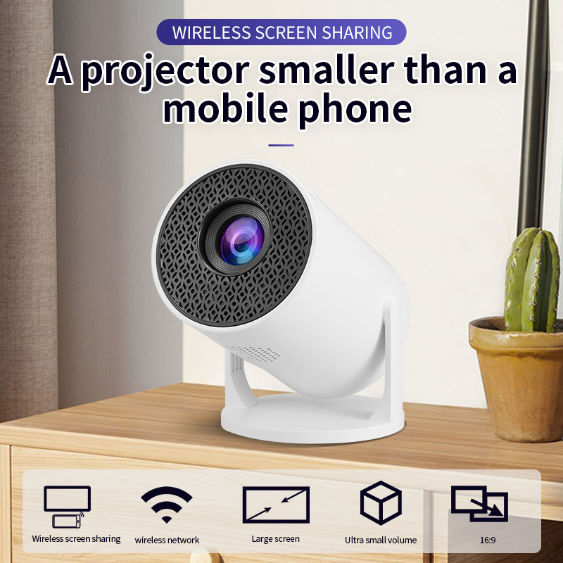 NEW Wifi HY300mini 2026 4Kスマート - Mini Projector Portable のレビューと価格