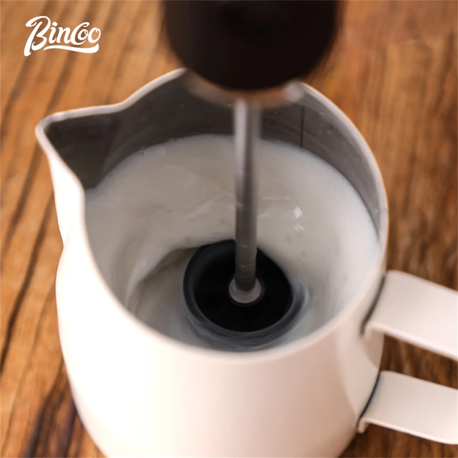 Bincoo 新しいミルクフォーマーコーヒー泡立て器ミキサー - Electro Gadgets のレビューと価格
