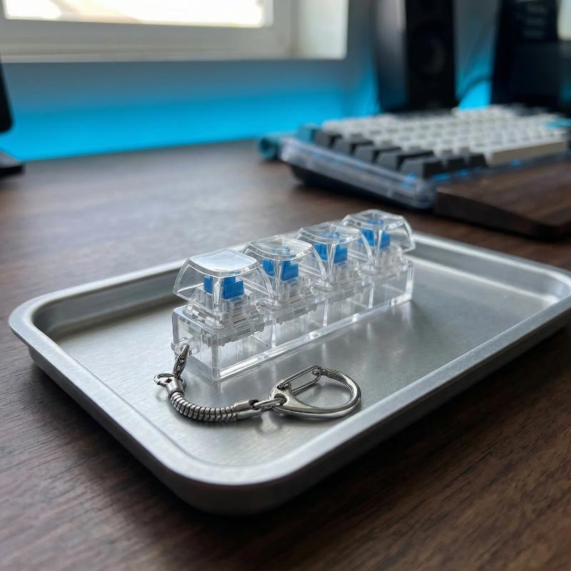 ストレス解消フィジェットキーボードキーホルダーおもちゃ 4ボ - Electronics Gadgets For Kids のレビューと価格