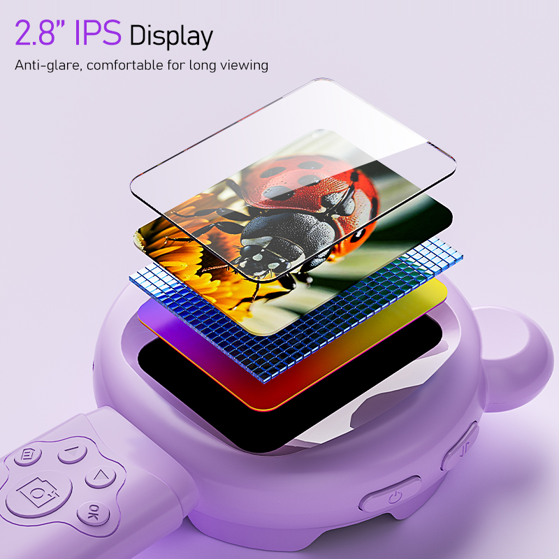 キッズデジタル拡大鏡 2.8インチ画面 ポータブルビデオ顕微 - Digital Magnifier Reading のレビューと価格