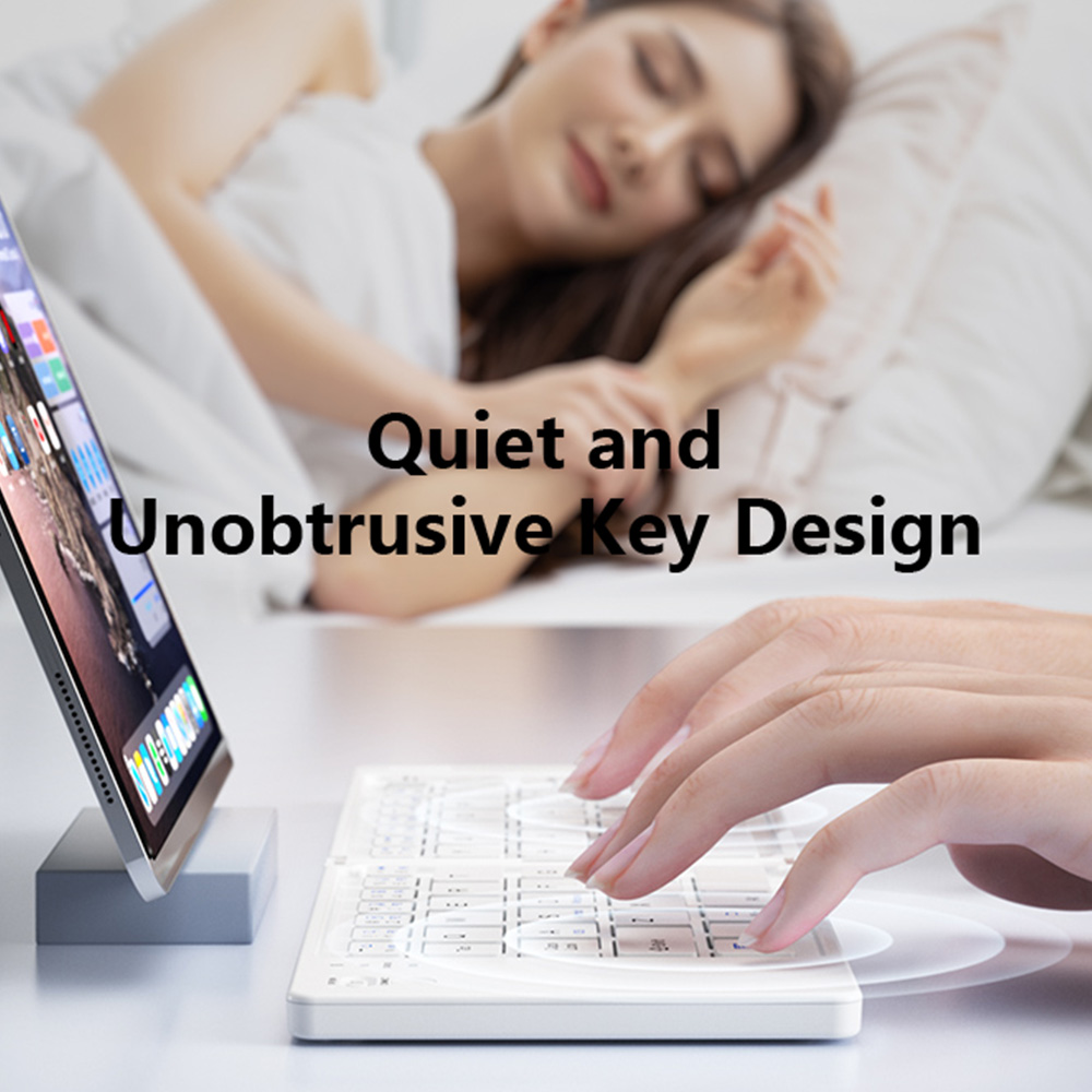 ポータブルミニ折りたたみ式ワイヤレスキーボードスリムBlue - Wireless Keyboard Mini のレビューと価格