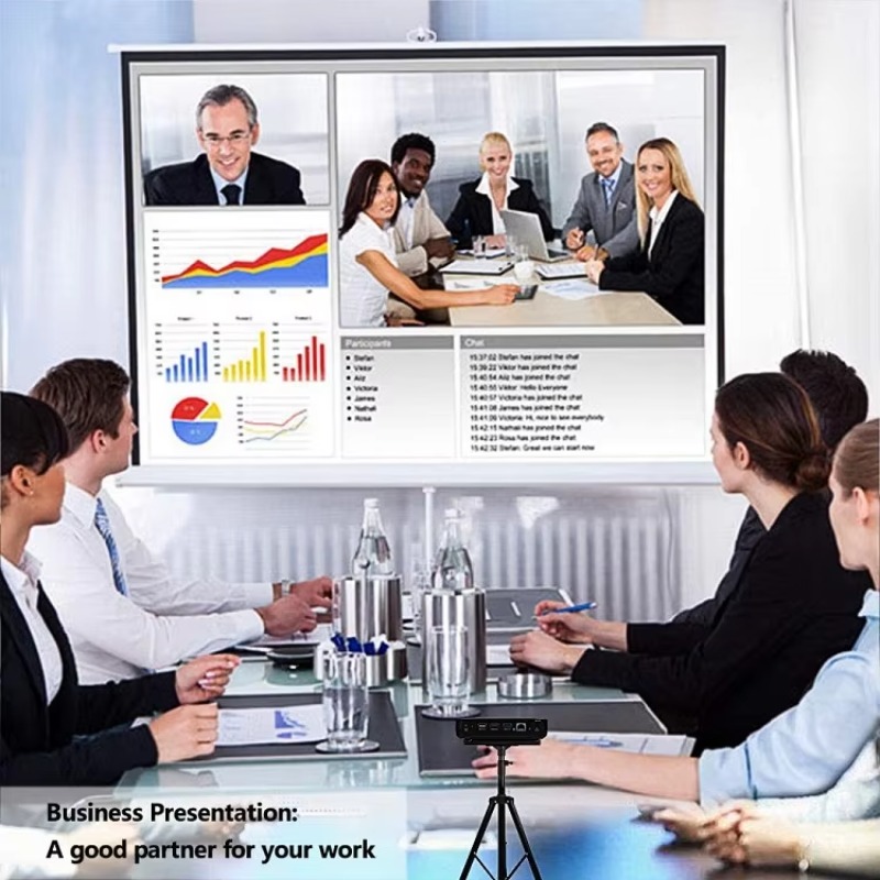 WOWOTO ポータブルミニホームシアタープロジェクター 4 - Mini Projector Portable のレビューと価格