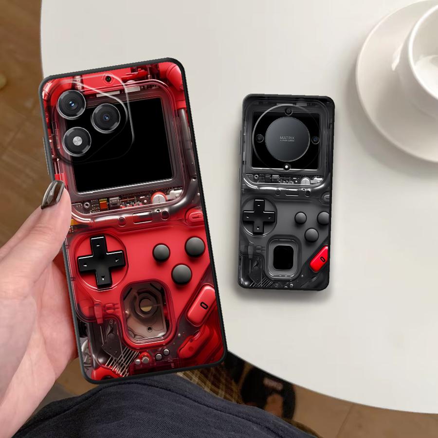 レトロなゲーム機風ケース Honor X7 70 X5b X - Handheld Game Console のレビューと価格