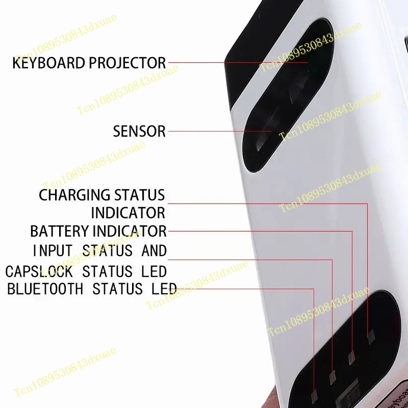 M1/KB560S ポータブルミニタッチキーボード Blue - Wireless Keyboard Mini のレビューと価格
