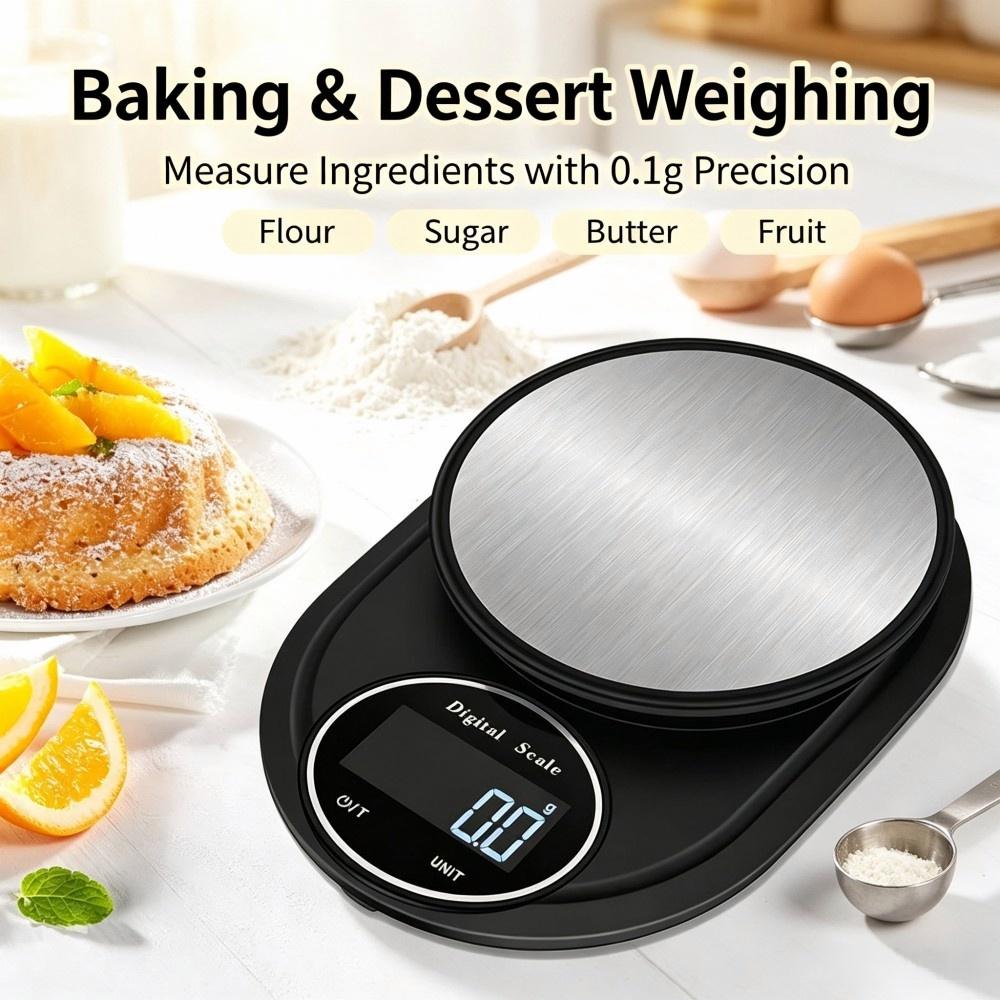 2KG 0.1g ミニポータブルデジタルキッチンスケール、丸 - Electronics & Gadgets Starting With V のレビューと価格