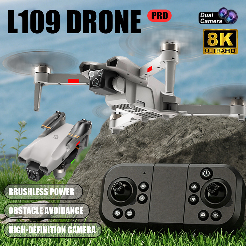 新型ホットL017プロドローン ブラシレス 3Dロール 36 - Electronics Gadgets For Kids のレビューと価格
